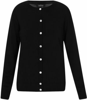 usha BLACK LABEL Kardigán  čierna