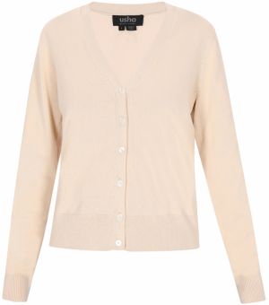 usha BLACK LABEL Kardigán  krémová