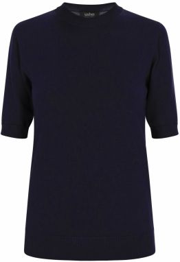usha BLACK LABEL Sveter 'Classic Look'  námornícka modrá