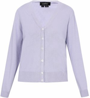 usha BLACK LABEL Kardigán  pastelovo fialová