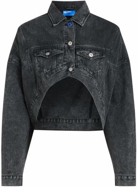 KARL LAGERFELD JEANS Prechodná bunda  čierny denim