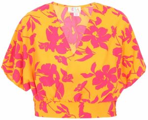 IZIA Top 'Fashion Look'  žltá / ružová