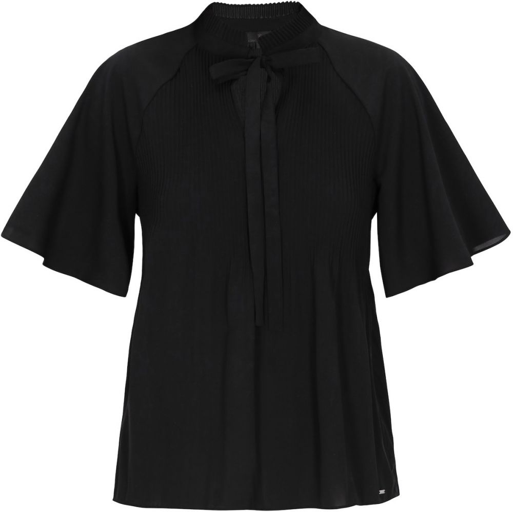 DreiMaster Klassik Blúzka 'Classic Look'  čierna