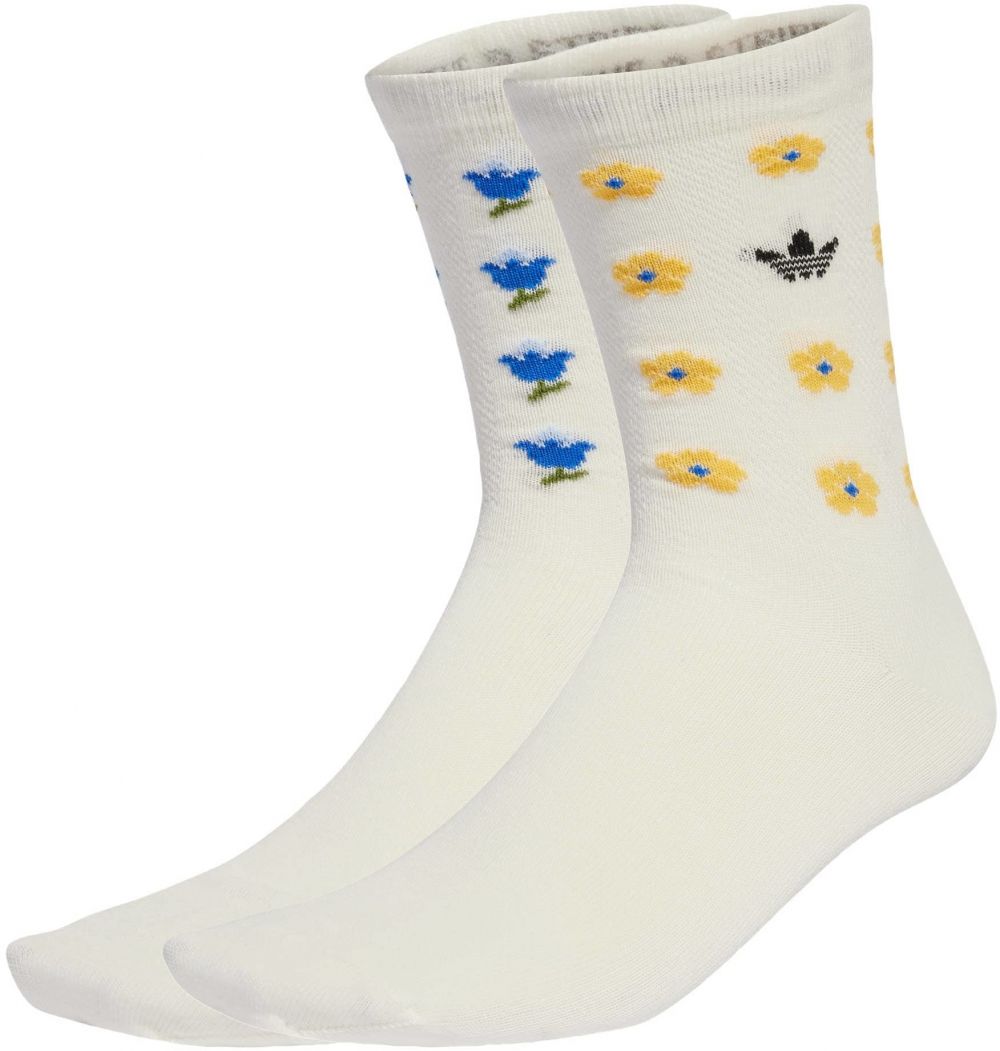 ADIDAS ORIGINALS Ponožky 'Adidas Originals x Liberty London'  modrá / žltá / zelená / biela