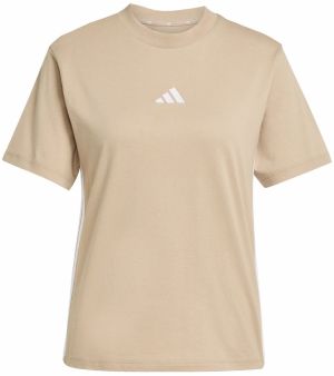 ADIDAS SPORTSWEAR Funkčné tričko 'Essentials'  béžová / biela