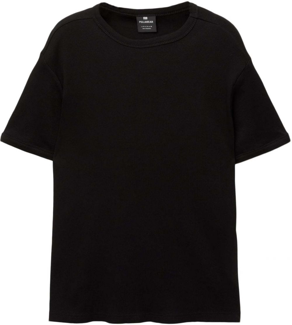 Pull&Bear Tričko  čierna