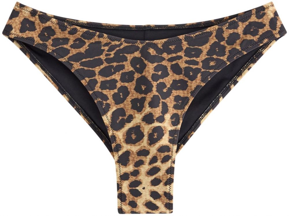 Lindex Bikinové nohavičky 'Naomi'  béžová / hnedá / čierna