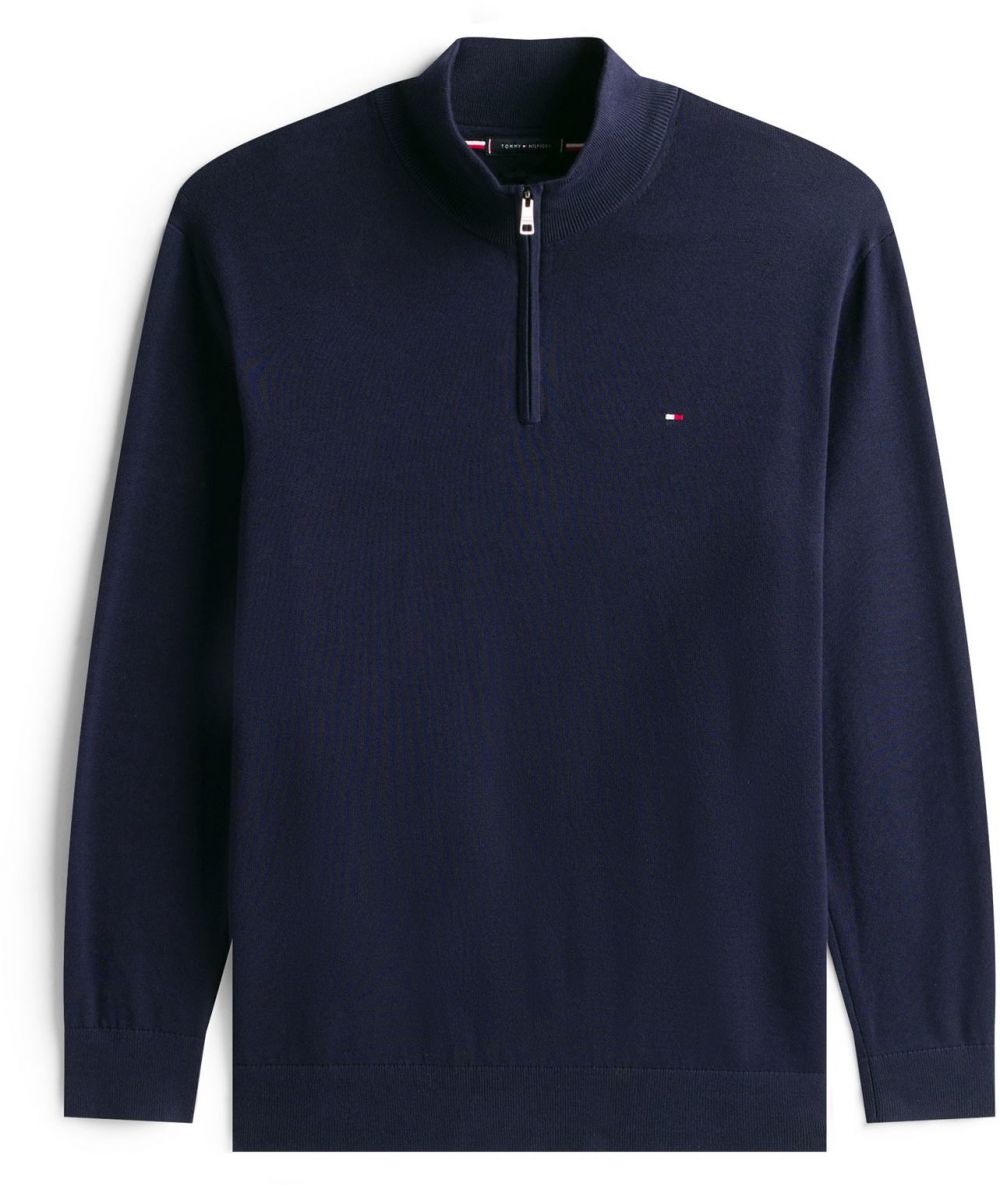 Tommy Hilfiger Big & Tall Sveter 'ESSENTIAL'  tmavomodrá