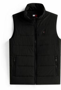 Tommy Jeans Vesta  čierna