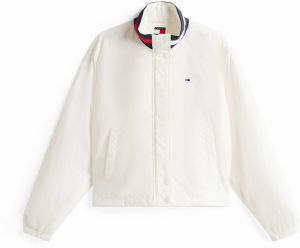 Tommy Jeans Prechodná bunda 'ESSENTIAL'  biela