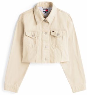Tommy Jeans Prechodná bunda  námornícka modrá / kaki / červená / biela