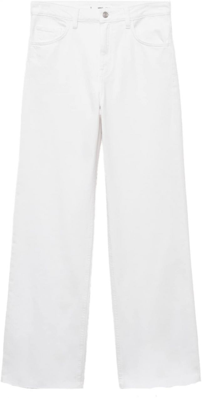 MANGO Džínsy 'DANILA'  biely denim
