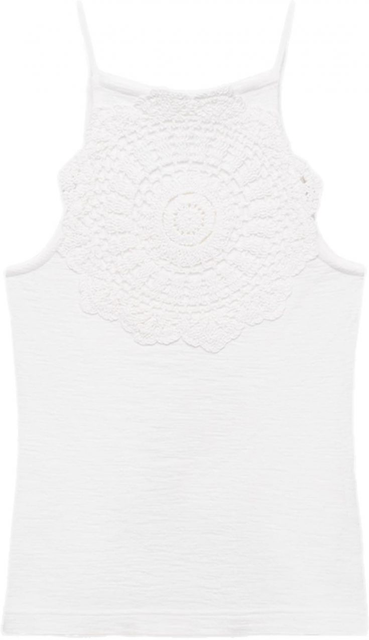 MANGO Top 'KATE'  šedobiela