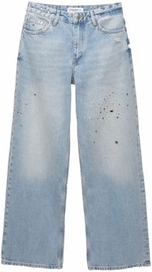 Pull&Bear Džínsy  svetlomodrá