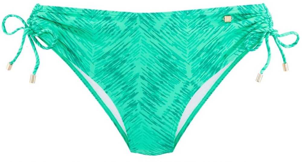 JETTE Bikinové nohavičky  zelená / tmavozelená