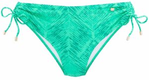 JETTE Bikinové nohavičky  zelená / tmavozelená