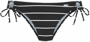 BENCH Bikinové nohavičky  čierna / šedobiela