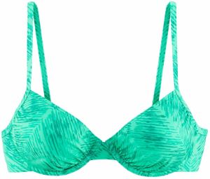 JETTE Bikinový top  tyrkysová / smaragdová / mätová