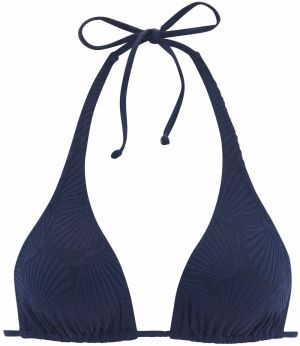 s.Oliver Bikinový top  námornícka modrá