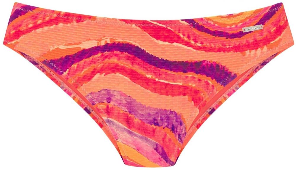 Bruno Banani Bikinové nohavičky  fialová / oranžová / ružová