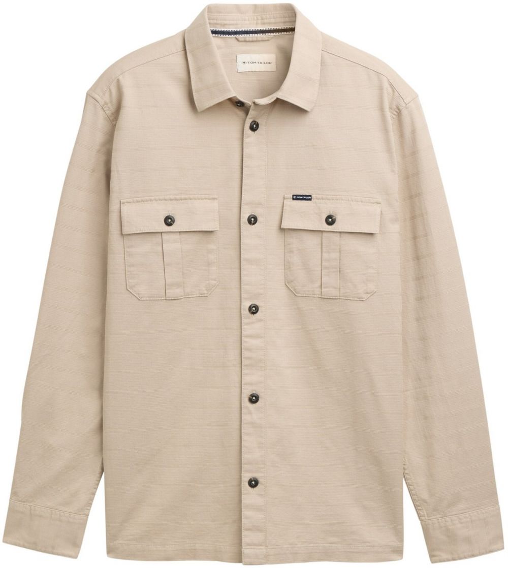 TOM TAILOR Košeľa  tmelová