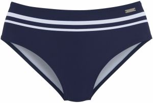 LASCANA Bikinové nohavičky  námornícka modrá / biela