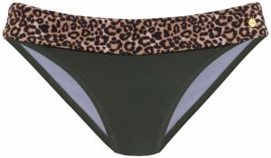 LASCANA Bikinové nohavičky  béžová / hnedá / olivová / čierna