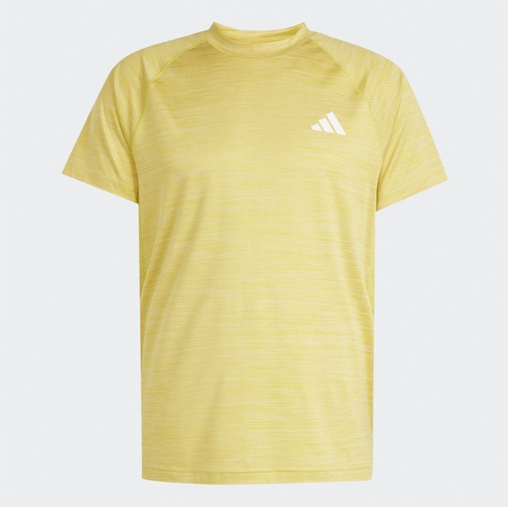 ADIDAS PERFORMANCE Funkčné tričko 'GYM+'  citrónová