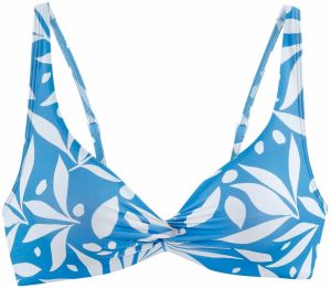 LASCANA ACTIVE Športový bikinový top  nebesky modrá / biela