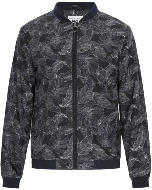 MO Prechodná bunda 'Outwear'  čierna / biela