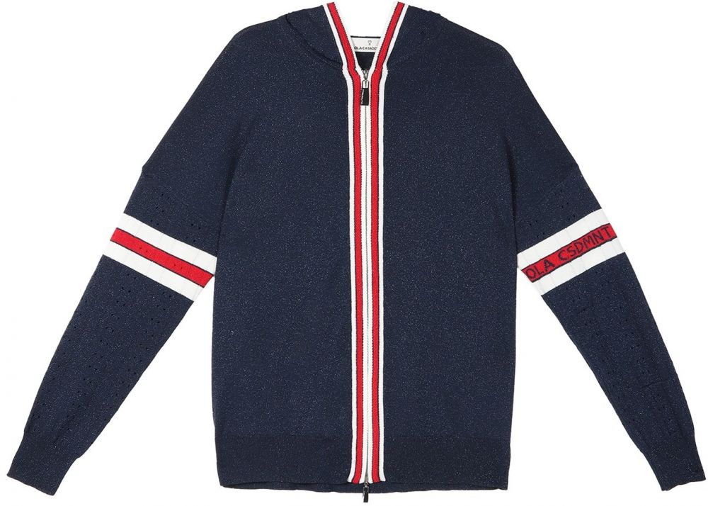 Lola Casademunt Tepláková bunda ' '  modrá denim