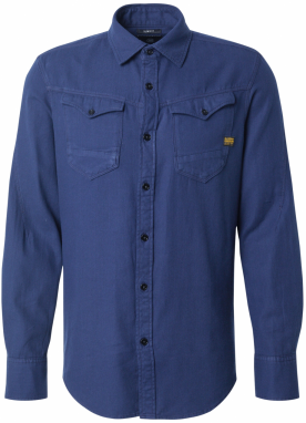 G-STAR Košeľa  námornícka modrá