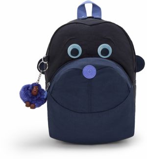 KIPLING Batoh 'Faster'  námornícka modrá / svetlomodrá / čierna