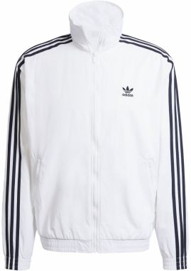 ADIDAS ORIGINALS Prechodná bunda 'Adicolor Firebird'  čierna / biela