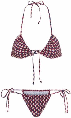 LSCN by LASCANA Bikiny  krémová / námornícka modrá / bordová
