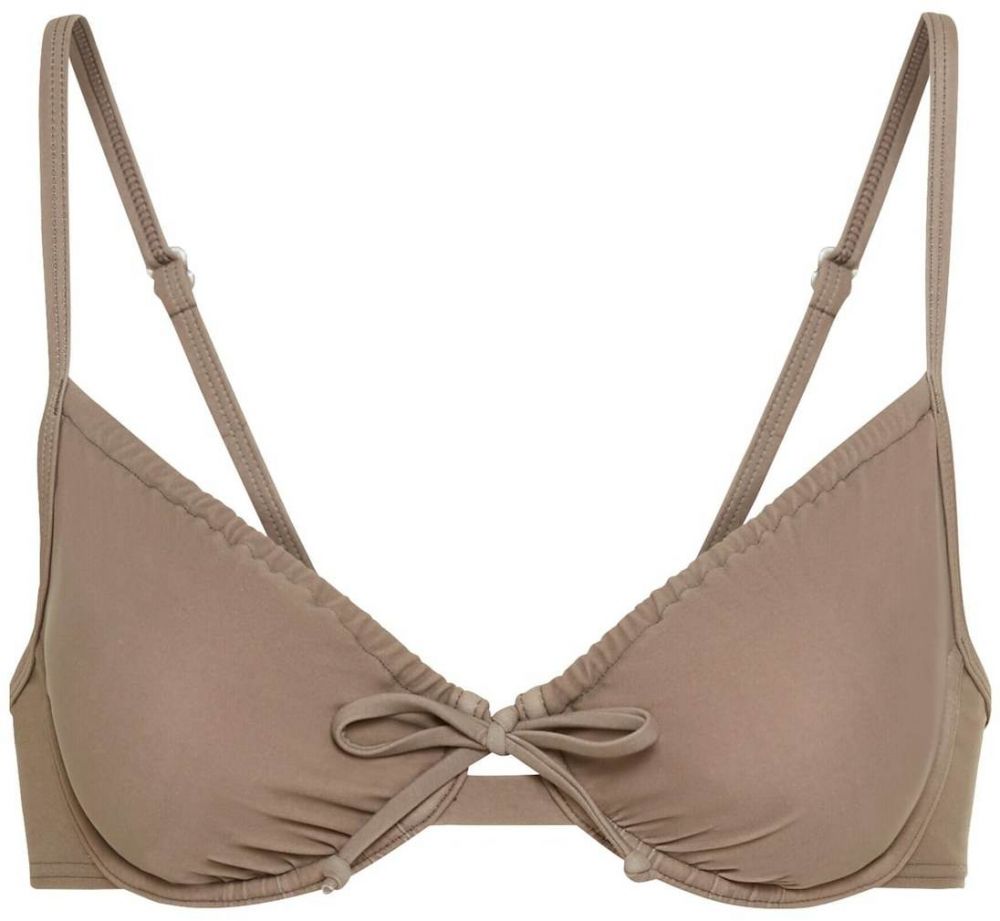 LSCN by LASCANA Bikinový top  tmavošedá