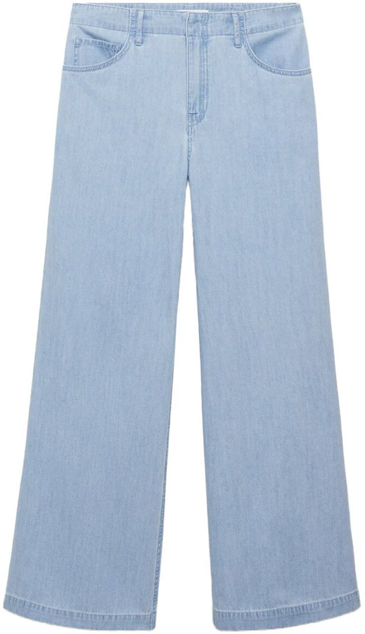 MANGO Nohavice 'VIONET'  modrá denim
