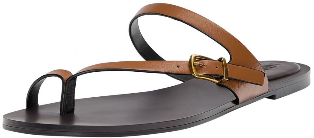 Pull&Bear Žabky  hnedá