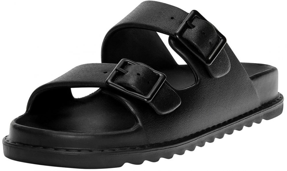 Pull&Bear Šľapky  čierna