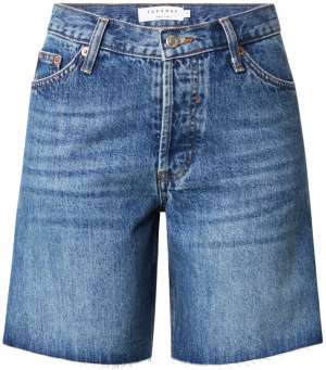 TOPSHOP Džínsy  modrá denim