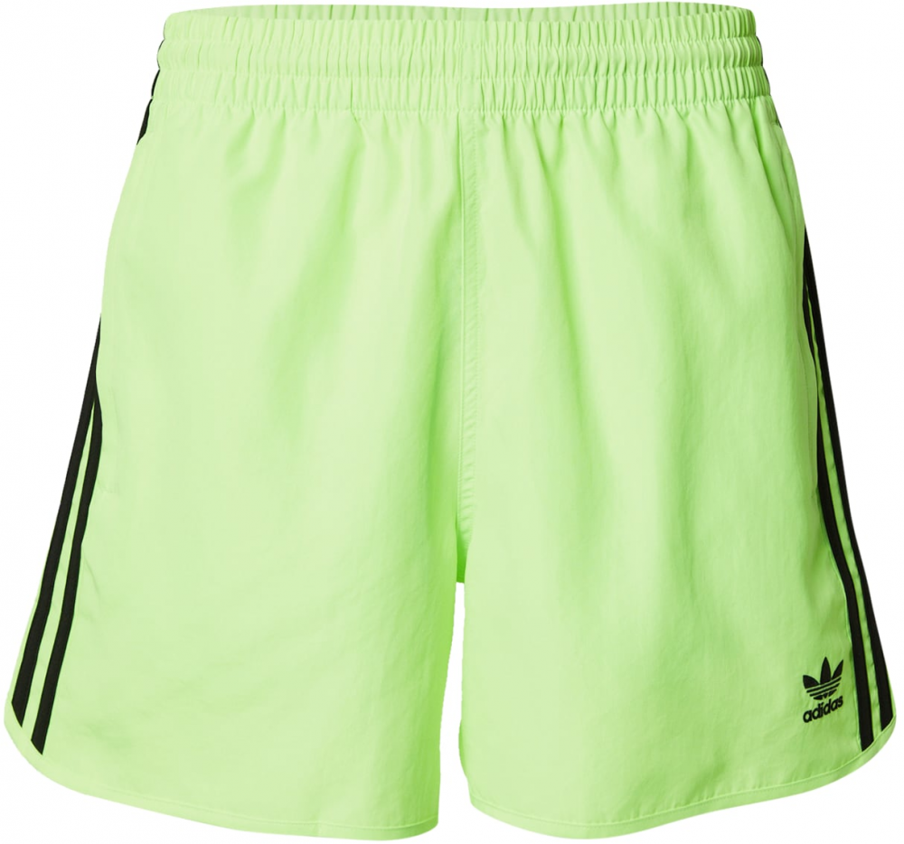 ADIDAS ORIGINALS Nohavice 'Adicolor Classics Sprinter'  neónovo zelená / čierna