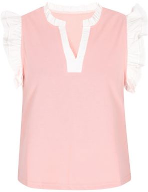 TALENCE Top 'Fashion Look'  staroružová / biela