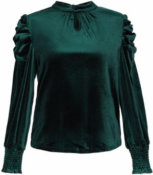 nolie Blúzka 'Fashion Look'  tmavozelená
