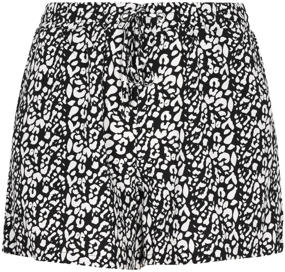 swirly Nohavice 'Comfy'  čierna / biela