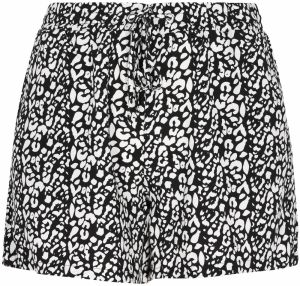 swirly Nohavice 'Comfy'  čierna / biela