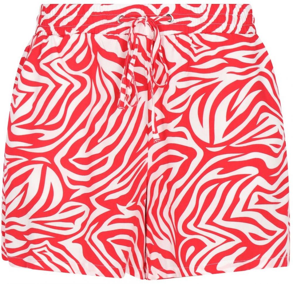 swirly Nohavice 'Comfy'  červená / biela