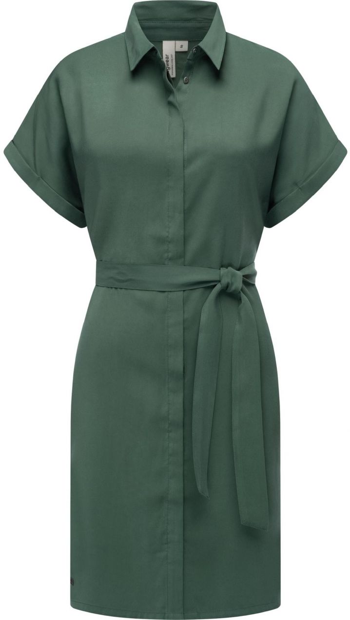 Ragwear Košeľové šaty 'Manilla'  jedľová