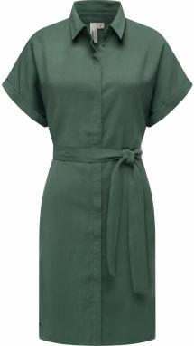 Ragwear Košeľové šaty 'Manilla'  jedľová