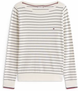 TOMMY HILFIGER Sveter  námornícka modrá / červená / biela ako vlna