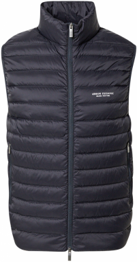 ARMANI EXCHANGE Vesta  námornícka modrá / biela